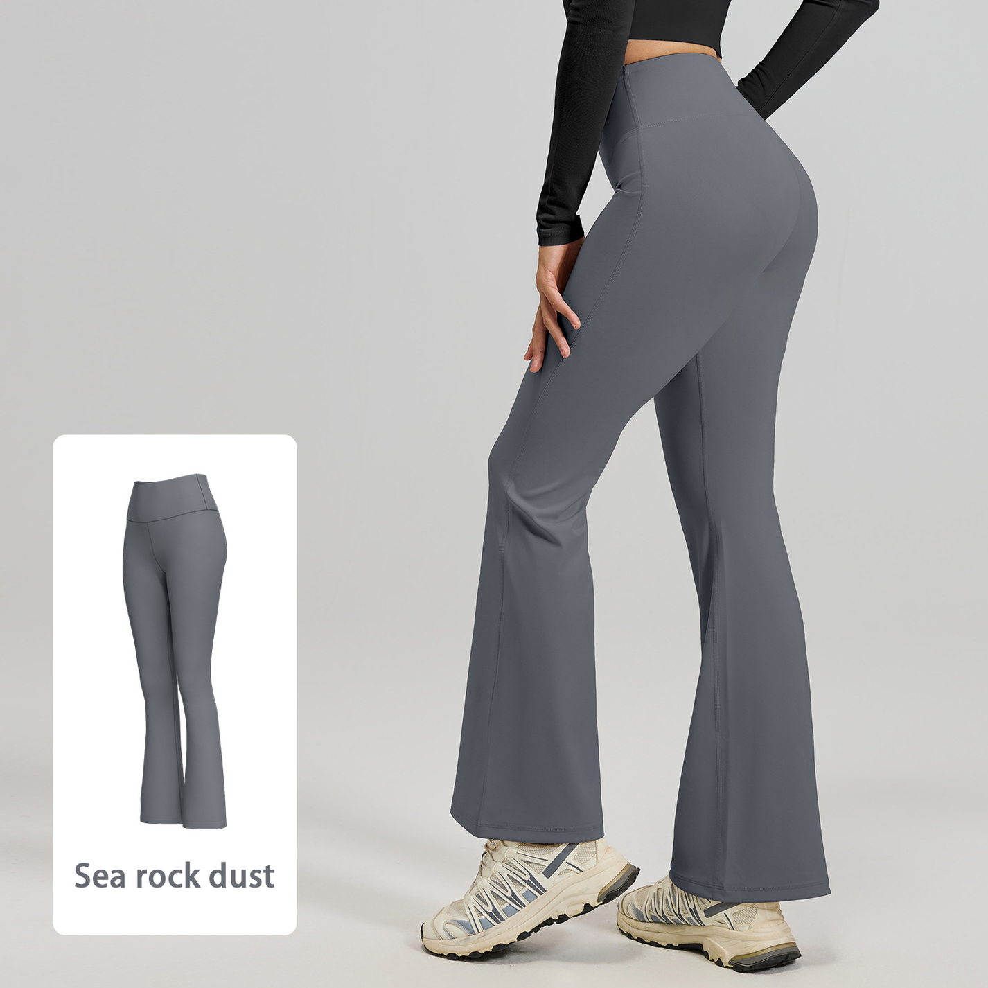 NESLEMY™ UltraSculpt High Waisted Tummy Shaping Yoga Bootcut Leggings